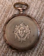 Reloj de bolsillo antiguo - De plata maciza y oro de, Nieuw