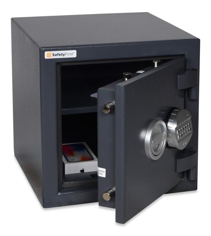 SafetyFirst Europa-III 1-EL Inbraakwerende kluis, Huis en Inrichting, Brandblussers en Brandkasten, Verzenden