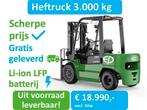 Elektrische Heftruck | 3.000 kg | 4800 mm | Sideshift, 3000 tot 4000 kg, Heftruck, Elektrisch, Verzenden