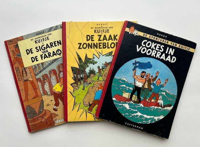 Kuifje 4 + 18 + 19 - 3 Album - Eerste druk, Boeken, Stripboeken