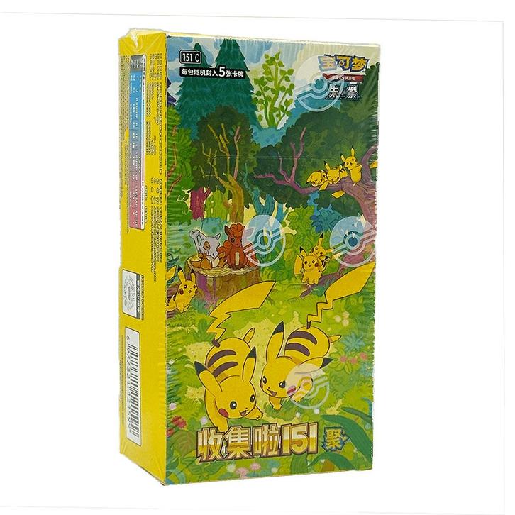 Pokémon 151C Collect 151 Gathering Chinese Booster Box, Hobby en Vrije tijd, Verzamelkaartspellen | Pokémon, Verzenden