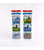 Set van 6 kurk onderzetters molen + grachten | 5481, Ophalen of Verzenden, Nieuw