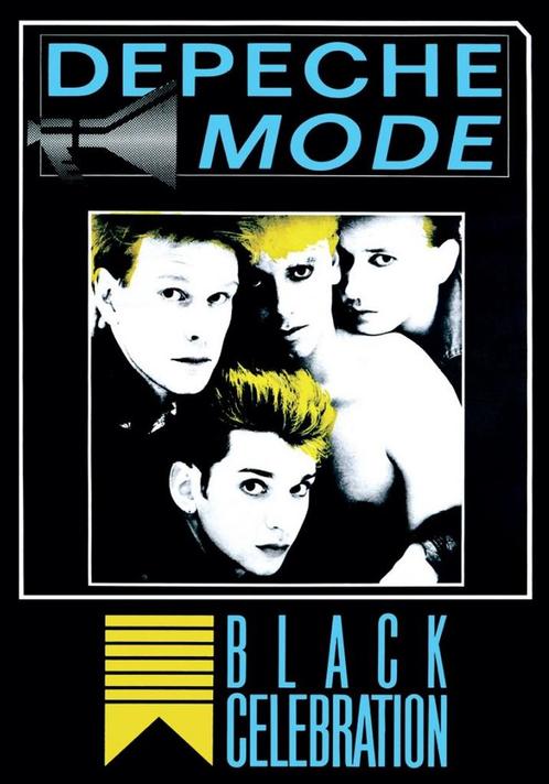 Posters - Poster Depeche Mode - Black Celebration, Verzamelen, Muziek, Artiesten en Beroemdheden, Zo goed als nieuw, Verzenden