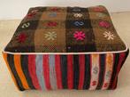Kelim Poef - Kelim - 48 cm - 48 cm, Antiek en Kunst, Antiek | Kleden en Textiel