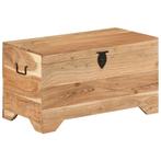 Acaciahouten Opbergkist 73cm | Tweedekansje | Uniek Stuk!, Tuin en Terras, Ophalen of Verzenden, Nieuw, Hout, Overige typen