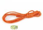 Waxkoord 1.5 mm Warm-Orange 1,2 mtr., Verzenden, Nieuw