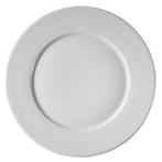 GGM Gastro | (24 stuks) PERA Wit - Porseleinen pizzabord - |, Verzenden, Nieuw, Effen, Bord(en)