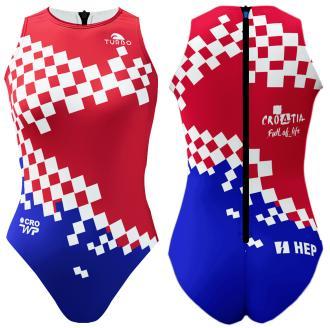 Magazijn opruiming Turbo (Size XS) Waterpolo badpak Croatia, Watersport en Boten, Waterpolo, Nieuw, Verzenden