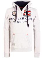 Geographical Norway Hoodie Capuchon Grijs Goptaine, Kleding | Heren, Nieuw, Grijs, Verzenden