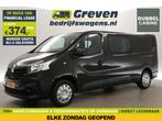 Renault Trafic 1.6 dCi T29 L2H1 MARGE DC 6 Persoons Airco, Renault, Zwart, Nieuw, Te koop