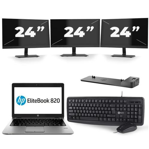 HP EliteBook 820 G3 - Intel Core i7-6e Generatie - 12 inch -, Computers en Software, Windows Laptops, Zo goed als nieuw, Verzenden