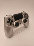 Zilveren Sony Controller Playstation 4, Ophalen of Verzenden, Zo goed als nieuw