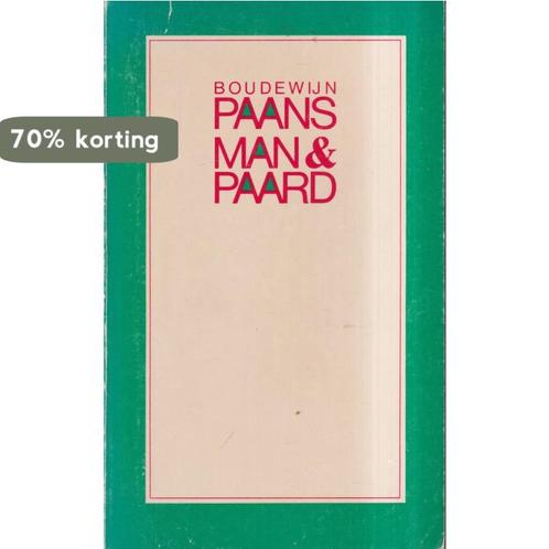 Man en paard 9789061693147 Paans, Boeken, Romans, Gelezen, Verzenden