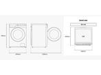 Samsung WD90DG6B85BEU1 - Was-droogcombinatie - 9 kg wassen •, Witgoed en Apparatuur, Was-droogcombinaties, Verzenden, Zo goed als nieuw