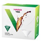 Hario V60 Koffiefilters 01 Wit 100 stuks (slow coffee), Ophalen of Verzenden, Nieuw
