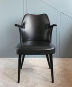 Stoel - Vintage designstoel - Hout, Kunstleder