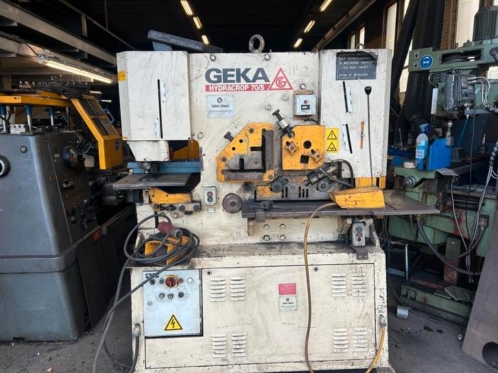 ponsknipmachine pons machine  Geka  Hydracrop 70/S, Zakelijke goederen, Machines en Bouw | Metaalbewerking, Ophalen