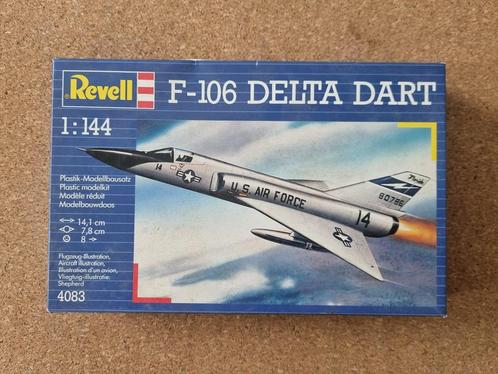 Revell 4083 F-106 Delta Dart 1:144, Hobby en Vrije tijd, Modelbouw | Vliegtuigen en Helikopters, Revell, Verzenden