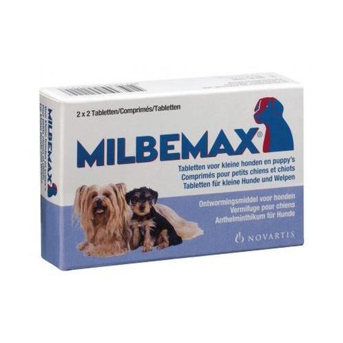 Milbemax Kleine hond 1x4 stuks Standaard, Dieren en Toebehoren, Honden-accessoires, Ophalen of Verzenden