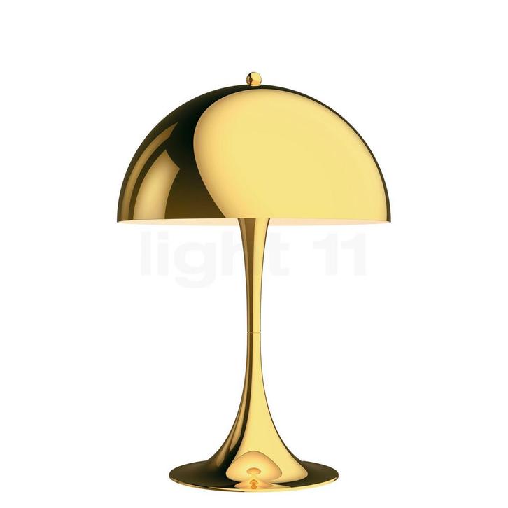 Louis Poulsen Panthella Tafellamp, messing - 32 cm, Huis en Inrichting, Lampen | Tafellampen, Nieuw, Verzenden