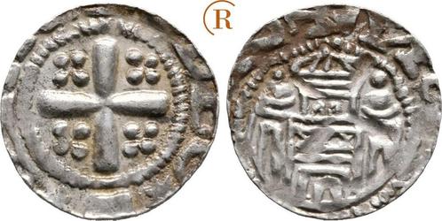 Denar 1170/1190 Muenster Bistum: Anonym, 1075-1095:, Postzegels en Munten, Munten | Europa | Niet-Euromunten, Verzenden