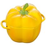 GGM Gastro | STAUB | CERAMIQUE - Kookpot - Paprikavorm - |, Huis en Inrichting, Keuken | Potten en Pannen, Verzenden, Nieuw