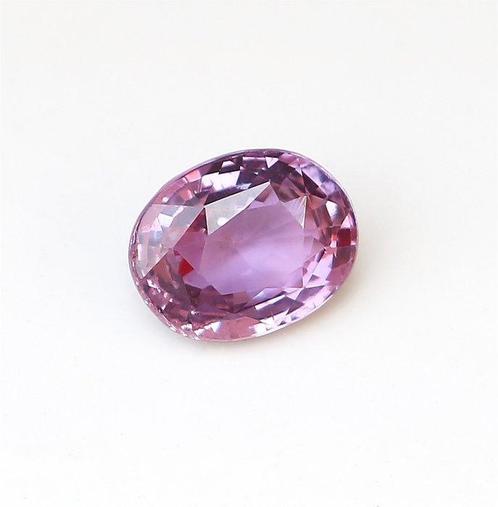 1 pcs Roze Saffier - 1.53 ct - International Gemological, Sieraden, Tassen en Uiterlijk, Edelstenen