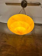 Plafondlamp - Opaline glas - Art Deco schaallamp, Antiek en Kunst