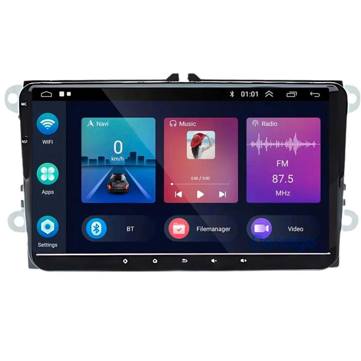VW Transporter T6 Autoradio Android 13 Carplay &, Auto diversen, Autoradio's, Ophalen of Verzenden