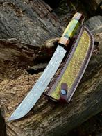 Keukenmes - Bunko - yanagiba - keukensmes - Damascus Ladder