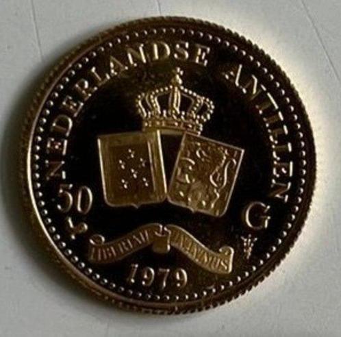 Nederlandse Antillen. Juliana. 50 Gulden 1979, Postzegels en Munten, Munten | Nederland