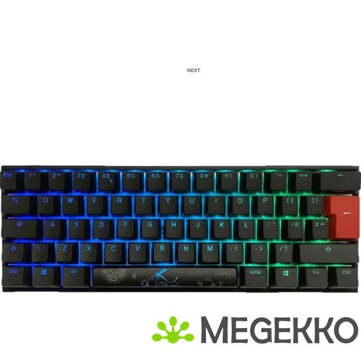 Ducky One 2 Pro Mini RGB Zwart Cherry MX Black, Computers en Software, Toetsenborden, Nieuw, Verzenden
