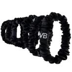 Veganboost Satin Scrunchies Black Small - 8pcs, Sieraden, Tassen en Uiterlijk, Uiterlijk | Haarverzorging, Ophalen of Verzenden