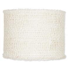 Juteband breed dik off white 8 cm. +/- 10 m 8cm., Huis en Inrichting, Woonaccessoires | Kunstplanten en Kunstbloemen, Nieuw, Ophalen of Verzenden