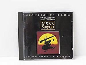 cd - London Cast - Miss Saigon Highlights, Cd's en Dvd's, Cd's | Overige Cd's, Zo goed als nieuw, Verzenden