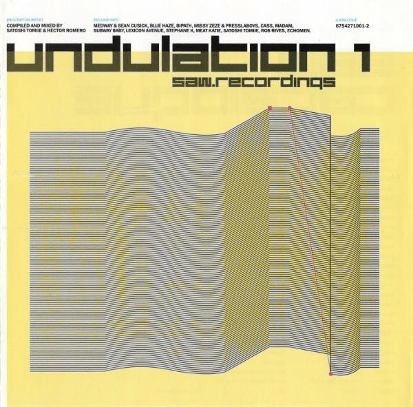 cd - Satoshi Tomiie - amp; Hector Romero â Undulation 1, Cd's en Dvd's, Cd's | Overige Cd's, Zo goed als nieuw, Verzenden