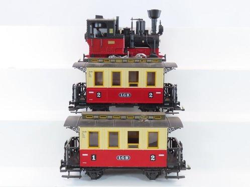 LGB G - 70302 - Treinset (1) - 3-Delige set met Stainz, Hobby en Vrije tijd, Modeltreinen | Overige schalen