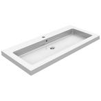 Wiesbaden Kera Wastafel Enkel met 1 Kraangat - 100x46x5cm -, Ophalen of Verzenden, Nieuw