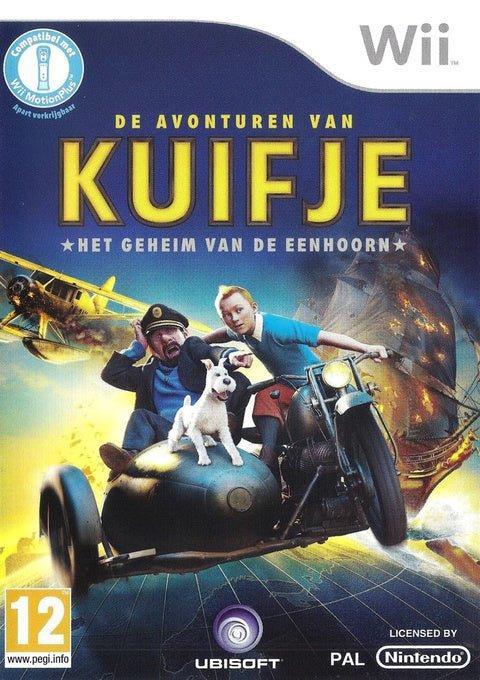 Wii De Avonturen van Kuifje: Het Geheim van de Eenhoorn, Spelcomputers en Games, Games | Nintendo Wii, Zo goed als nieuw, Verzenden
