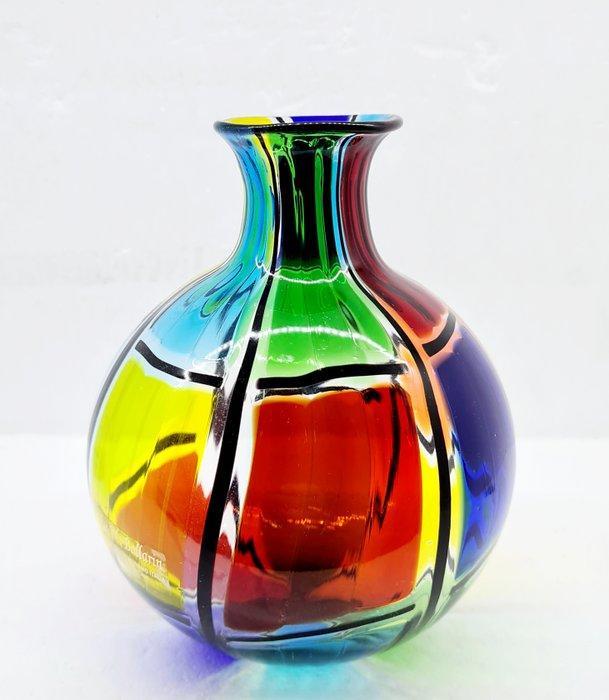 Bram Art & Design - Angelo Ballarin - Vaas - Glas, Antiek en Kunst, Kunst | Designobjecten