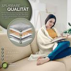 Elektrische deken - Warmtedeken - 1 persoons - 160x120 cm -, Verzenden, Zo goed als nieuw