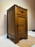 Kast - Authentieke Arts and Crafts Kast met Marmeren, Antiek en Kunst