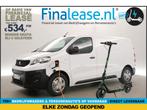 Peugeot e-Expert 75 kWh L2H1 Gratis E-Step NIEUW AUT €534pm, Auto's, Bestelauto's, Automaat, Wit, Elektrisch, Nieuw