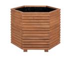 Plantenbak Amber 50 x 50 x 37 cm, Tuin en Terras, Verzenden, Nieuw