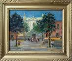 Angela Carugati (1881-1977) - Strada Napoletana con, Antiek en Kunst