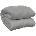 Verzwaringsdeken 220x235 Grijs 11kg - Retourdeal - 42% ko..., Ophalen of Verzenden, Deken of Dekbed, Grijs, Nieuw