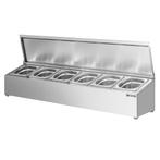 GGM Gastro | Specerijen etagère 6x GN 1/6 | GAH616 | GAH616, Verzenden