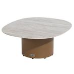 Sofie lounge tuintafels set van 2 keramisch blad amber 4, Tuin en Terras, Ophalen of Verzenden, Nieuw