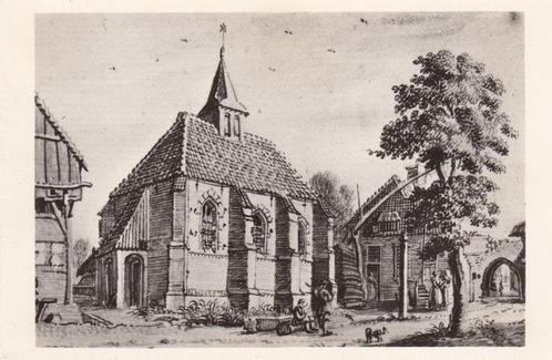 BRONKHORST - Herv. Kapel, prent van J. de Beyer, Verzamelen, Ansichtkaarten | Nederland, Verzenden