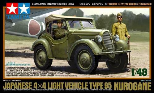 TAMIYA 32558 JAPANESE 4X4 LIGHT VEHICLE TYPE 95 KUROGANE ..., Hobby en Vrije tijd, Modelbouw | Vliegtuigen en Helikopters, Verzenden